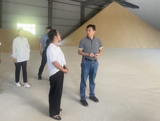 省农业农村厅来黄开展秋收秋种包保服务